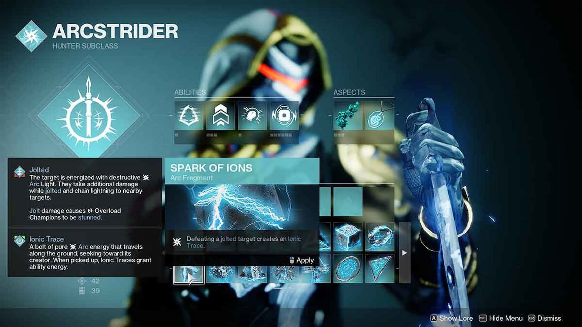 Regenerate your ability energy quickly using Spark of Ions (Image via Bungie)