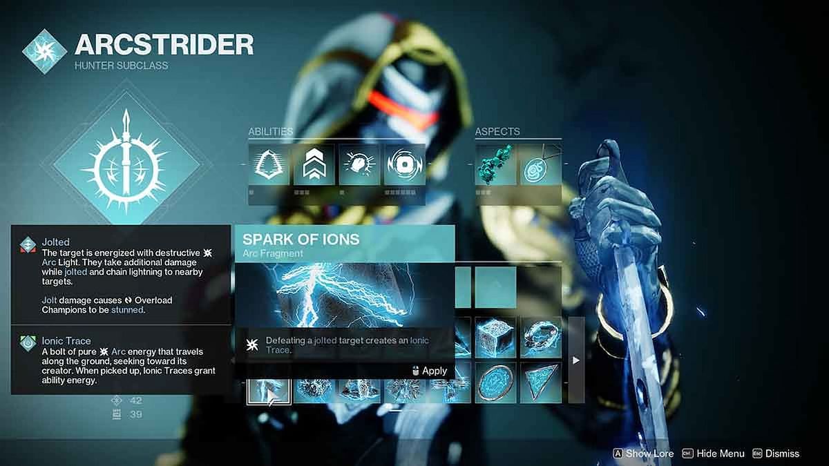 5 best Destiny 2 Arc Fragments for Hunters