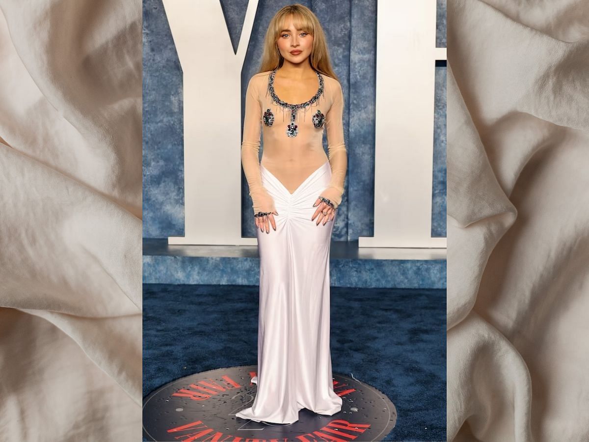 Carpenter at the 2023 Vanity Fair Oscar Party (Image via Getty)