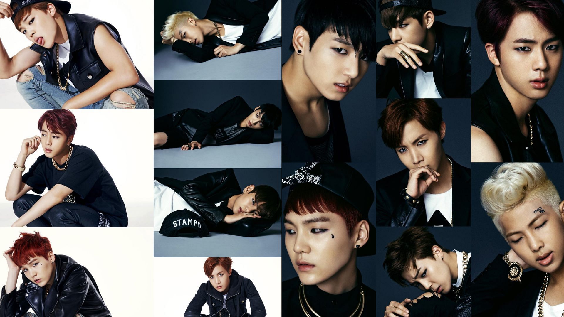 BTS&#039; Dark and Wild photoshoot (Image via Twitter/@btsthroughyears)