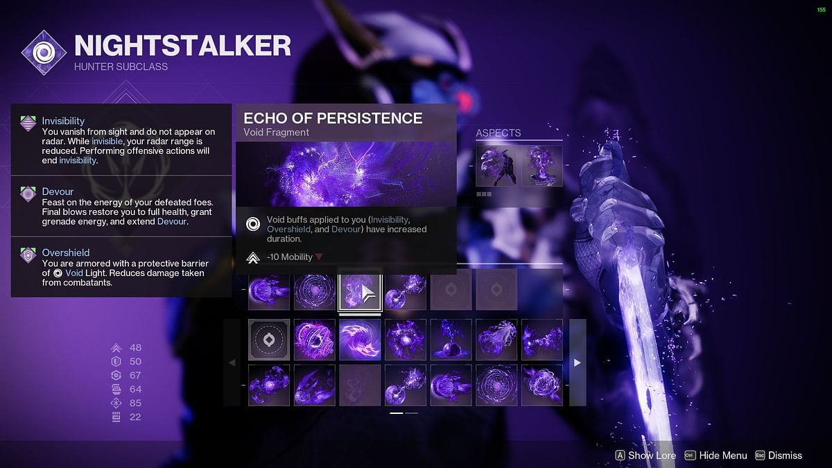 5 Best Destiny 2 Void Fragments for Hunters