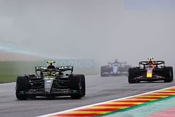 "To me that was a racing incident" - F1 pundit gives his verdict on the Lewis Hamilton-Sergio Perez clash at the 2023 Belgian GP
