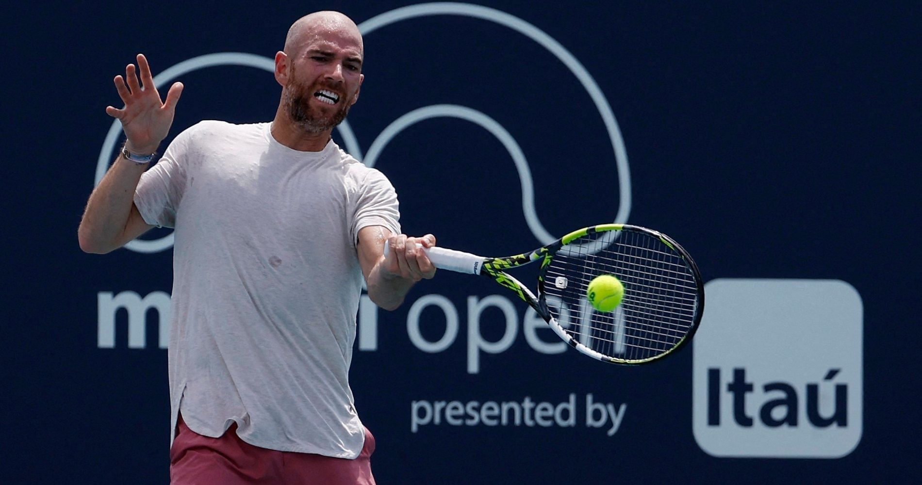 Adrian Mannarino has one of the most unique forehands on the men&#039;s tour