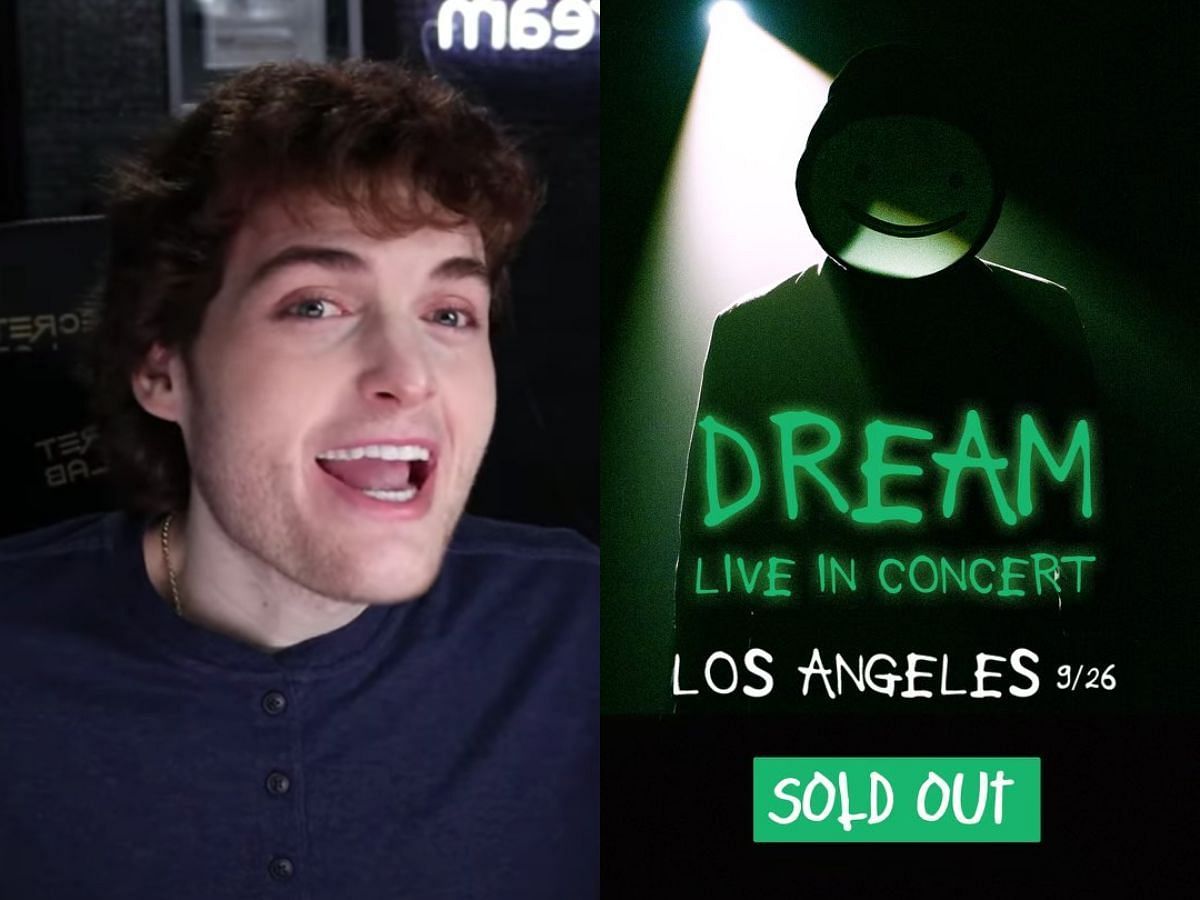 Dream announces LA concert (Image via Twitter)