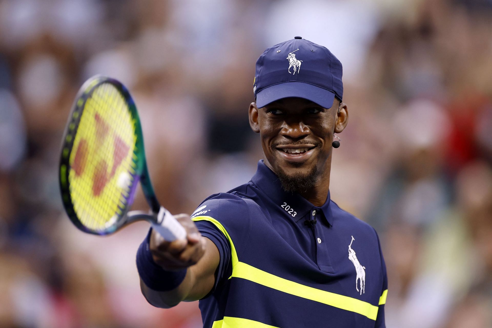 Jimmy Butler at the 2023 US Open - Stars of the Open Exhibition Match to Benefit Ukraine Relief