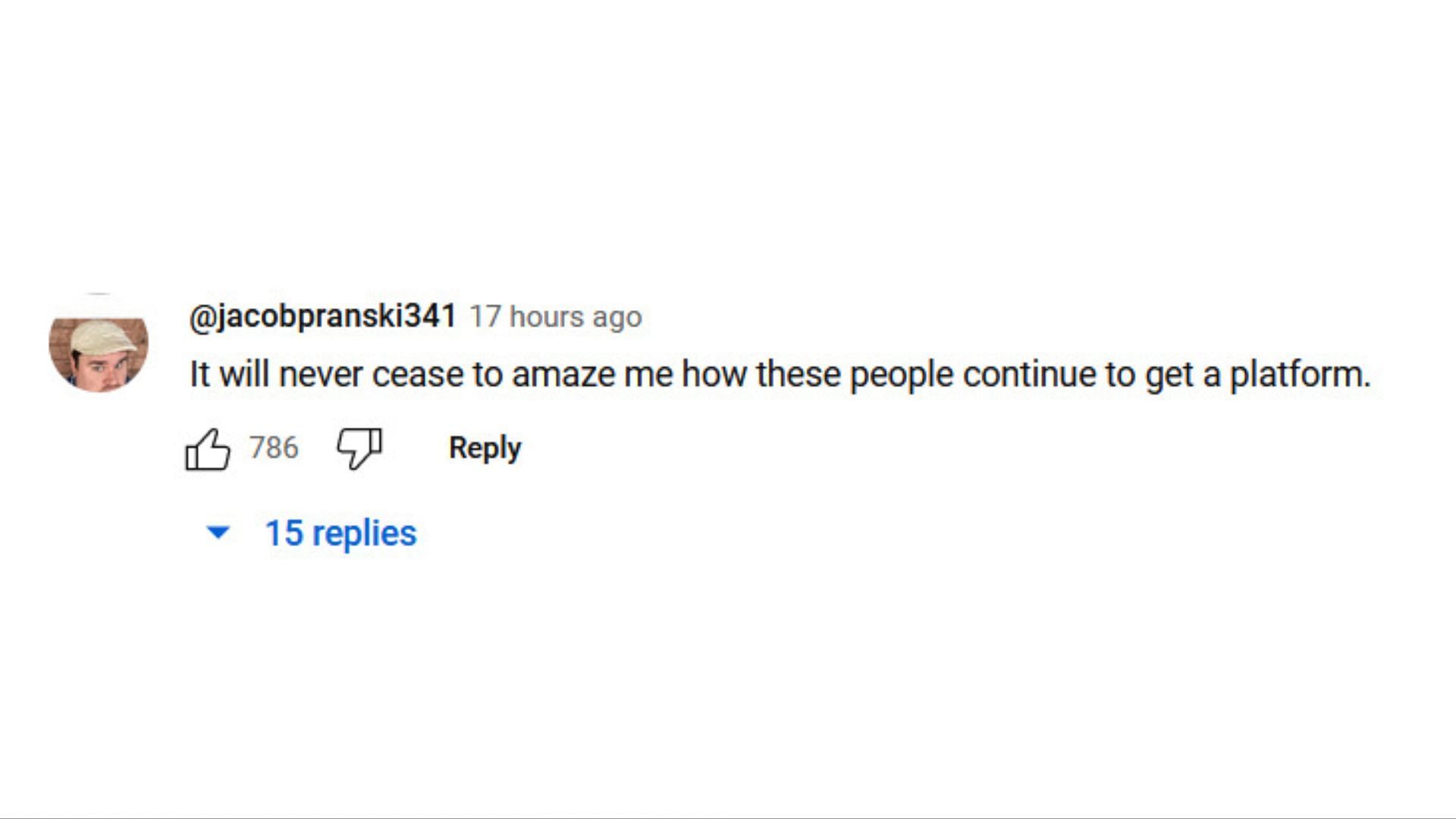 Netizens criticize Bryce for his comment about Tana (Image via YouTube)