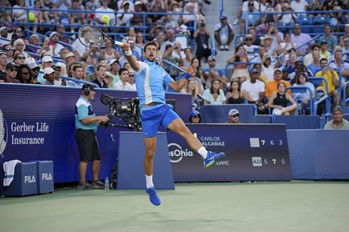 Cincinnati Tennis: Novak Djokovic