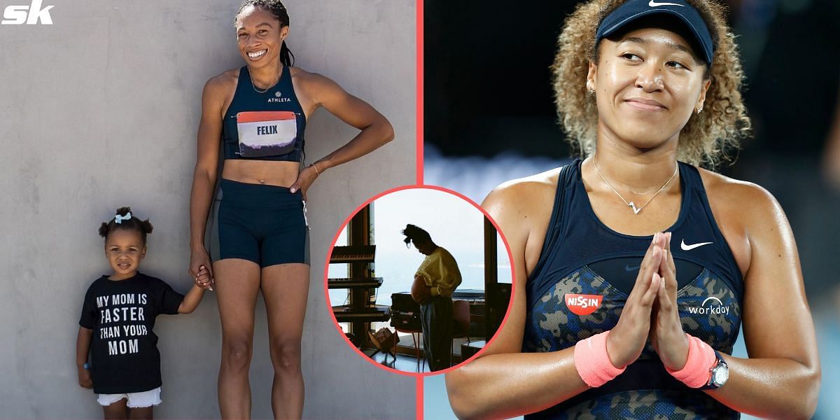 Allyson Felix has hailed Naomi Osaka for being a role model for the next generation of players.