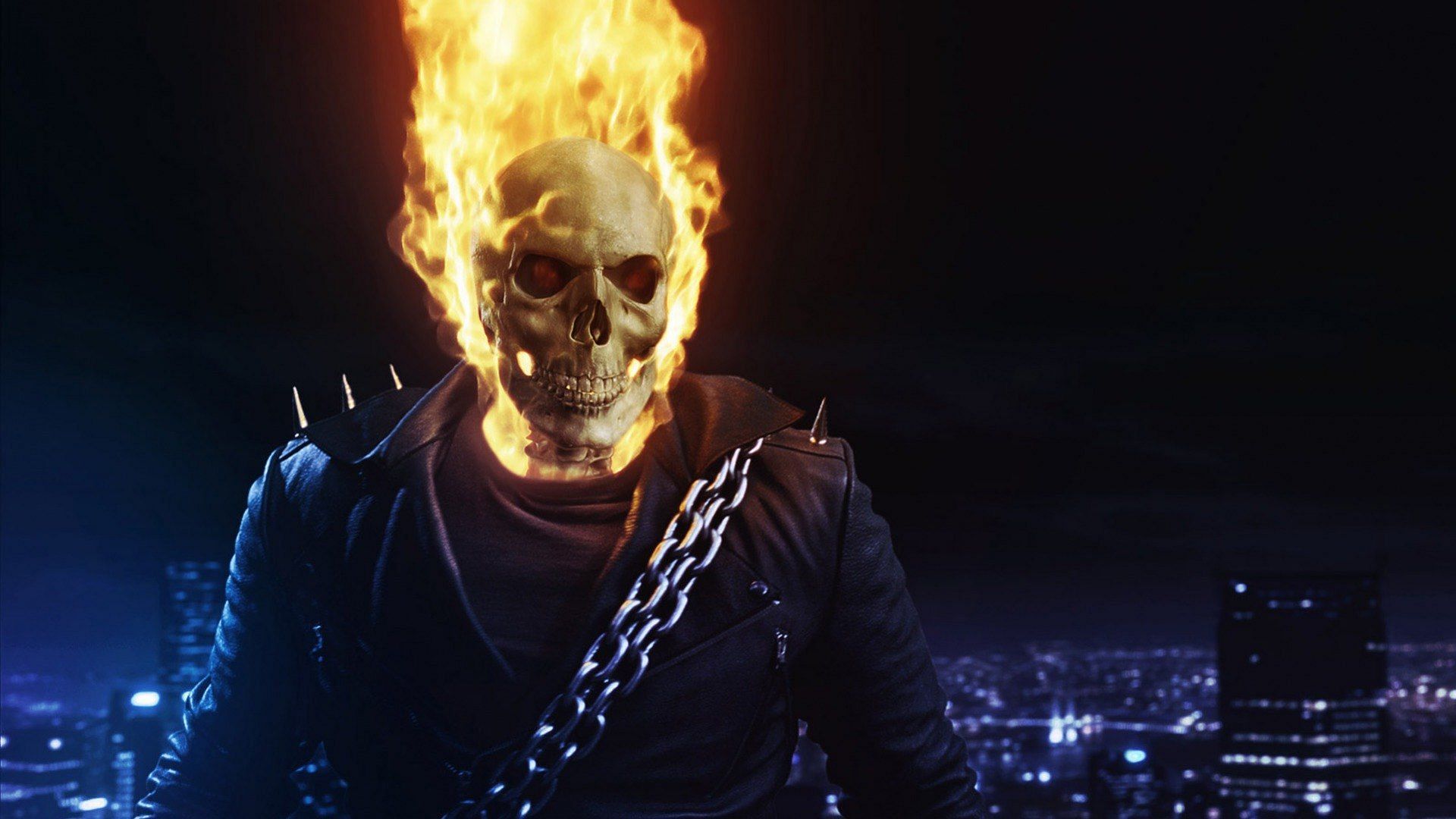 Ghost Rider from the first movie of the franchise (Image via Sony Pictures)