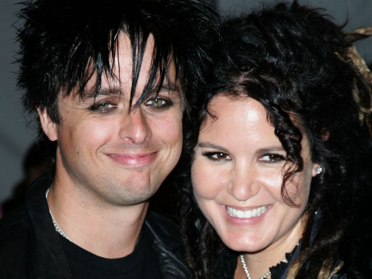 Billie Joe Armstrong and Adrienne Nesser (Image via Getty)