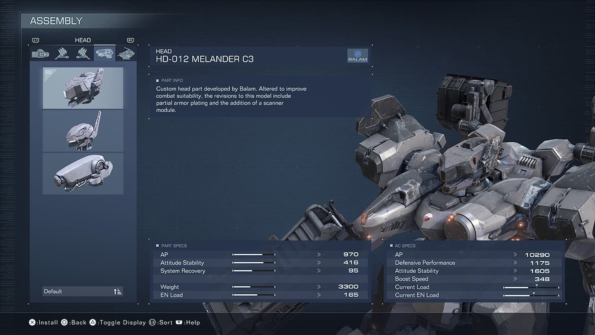 ALULA/21E is the suitable booster choice for this build (Image via FromSoftware)