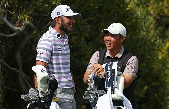 Max Homa and Tom Kim rekindle 'rivalry' in Titleist's 1 Club Challenge at 2023 Tour Championship