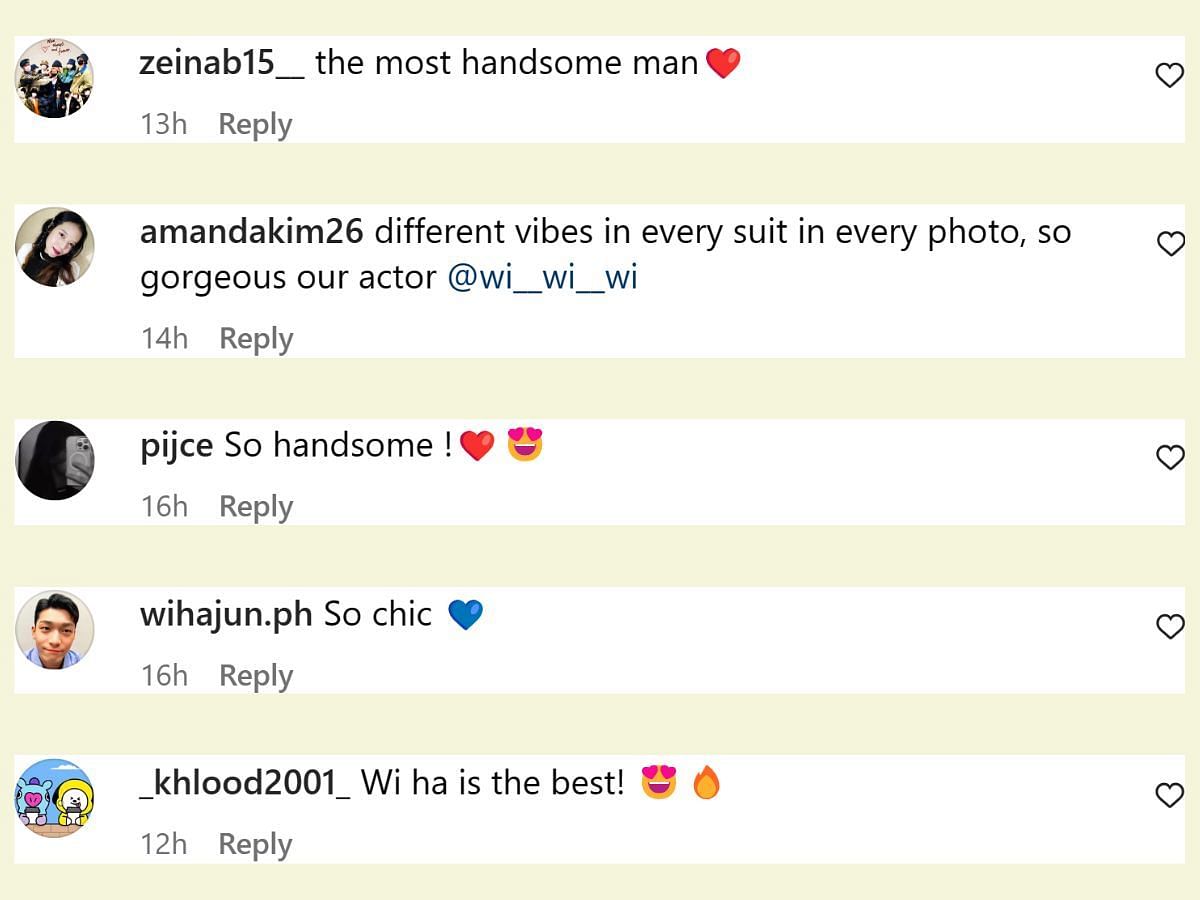 Fan reactions (Image via Instagram/@gq_korea)