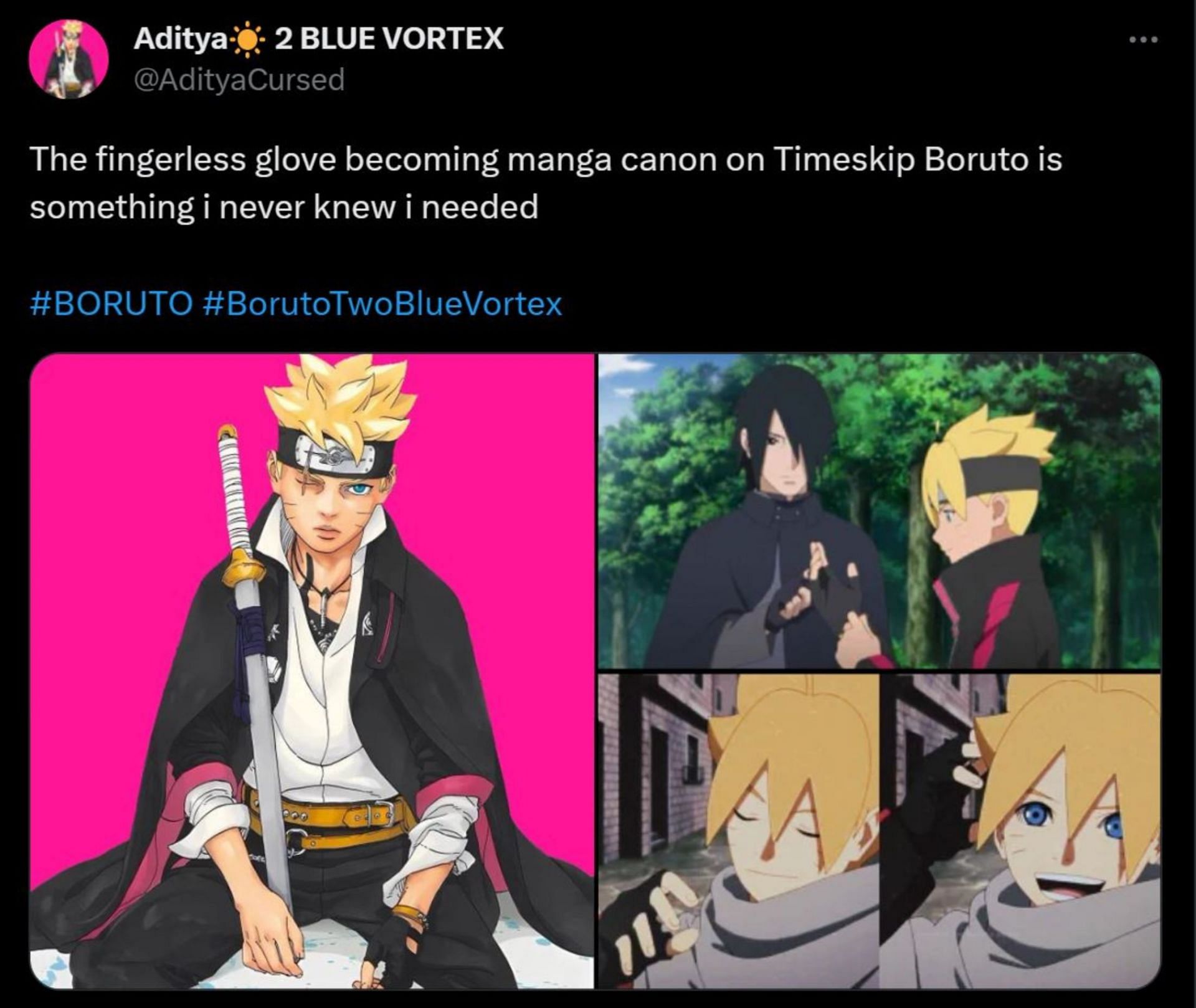 Boruto's Timeskip Design Revealed!! Boruto Part 2 Two Blue Vortex will be  on the cover of the upcoming V-Jump Magazine October 2023…