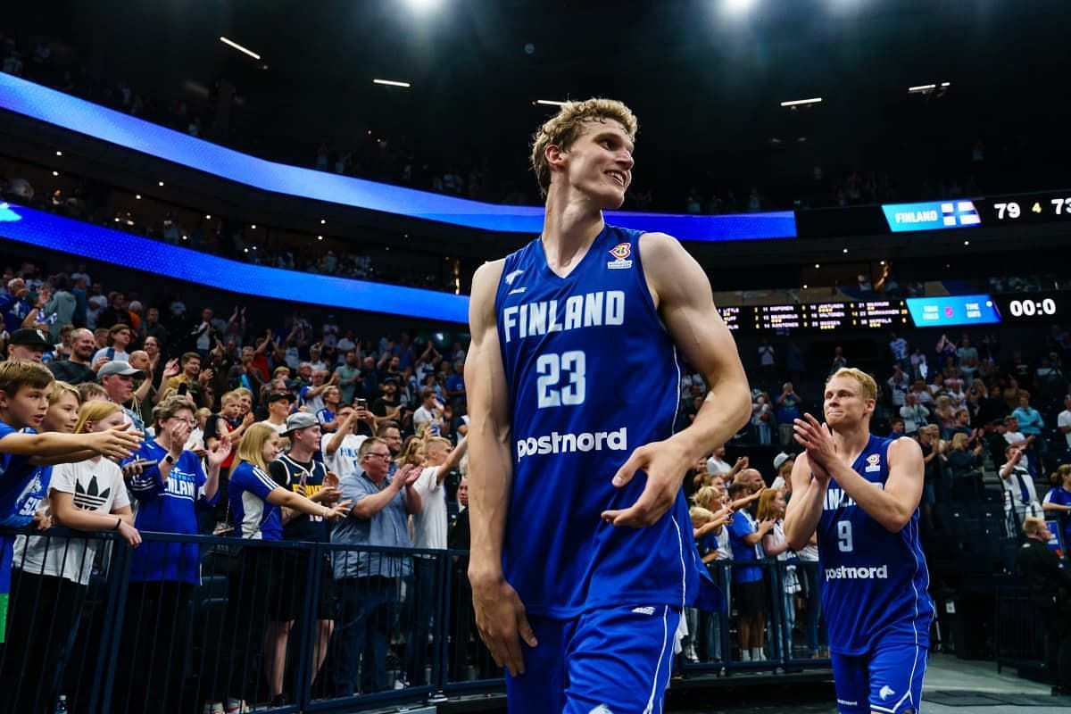 Utah Jazz star forward Lauri Markkanen (Finland)