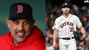 Alex Cora applauds Justin Verlander's greatness after in-game episode with Astros' ace