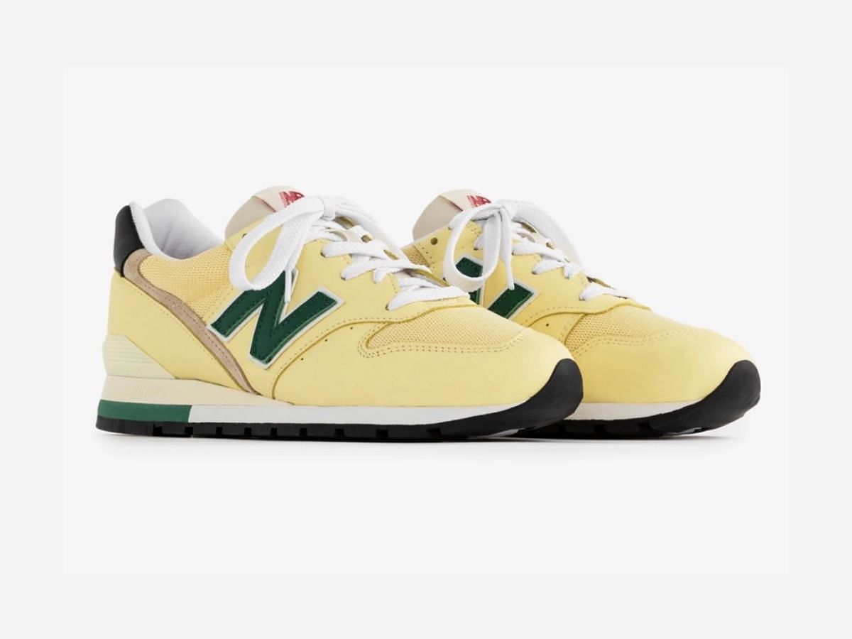 New Balance 996 &quot;Pale Yellow&quot; (Image via Twitter/@uptod4te)