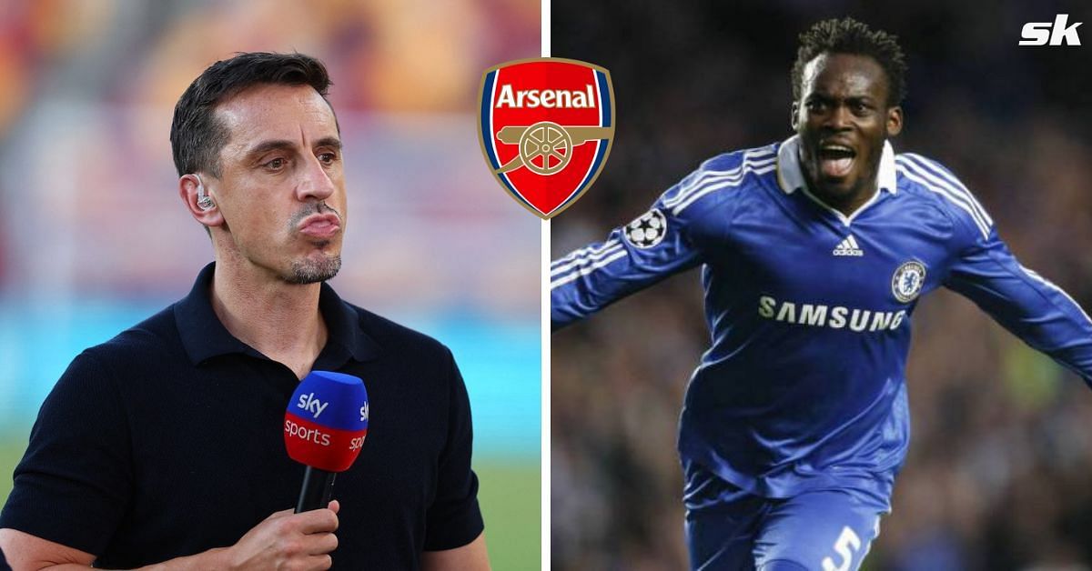 Gary Neville has compared Declan Rice to former Chelsea and Real Madrid star Michael Essien.