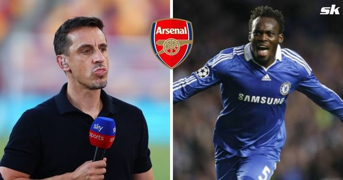 "I see him more as an Essien" – Gary Neville compares Arsenal midfielder to Chelsea icon