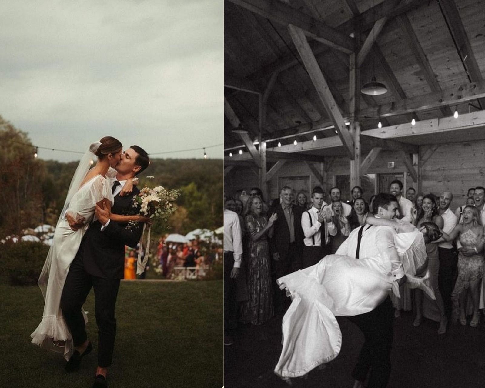 IN PHOTOS: Chris Kreider's wedding at luxury retreat draws multiple Rangers  stars