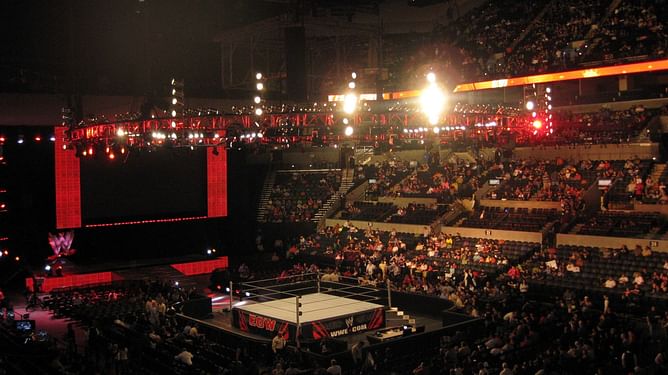47-year-old legend wrestles at WWE event for the first time in 17 years; loses two-on-one handicap match