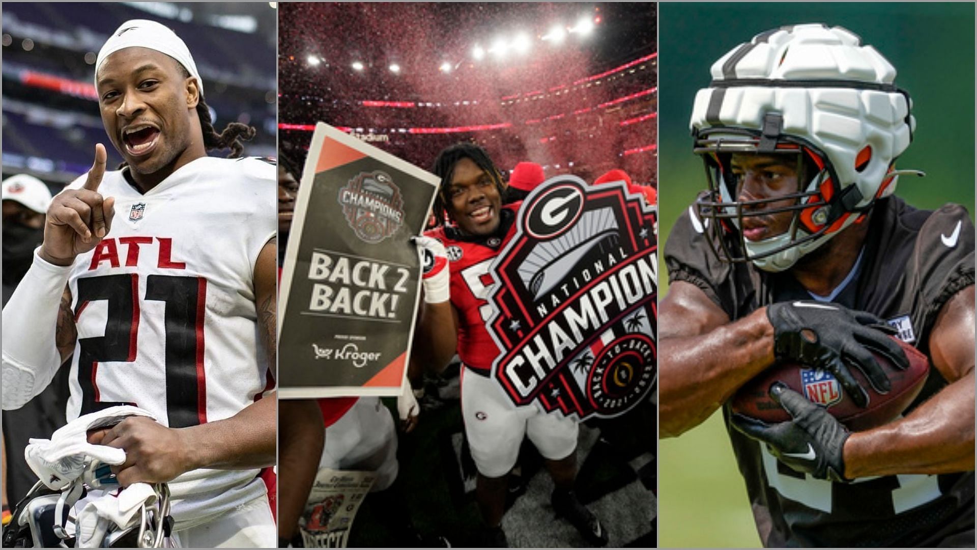 The five best running backs of all time from Georgia