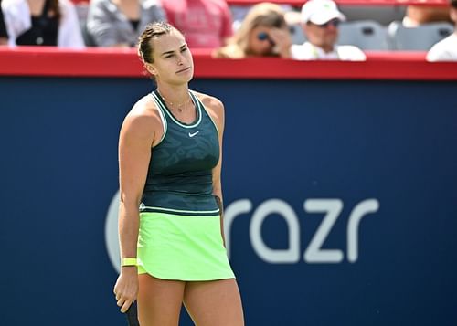 Aryna Sabalenka's style was equated to that of Maria Sharapova.