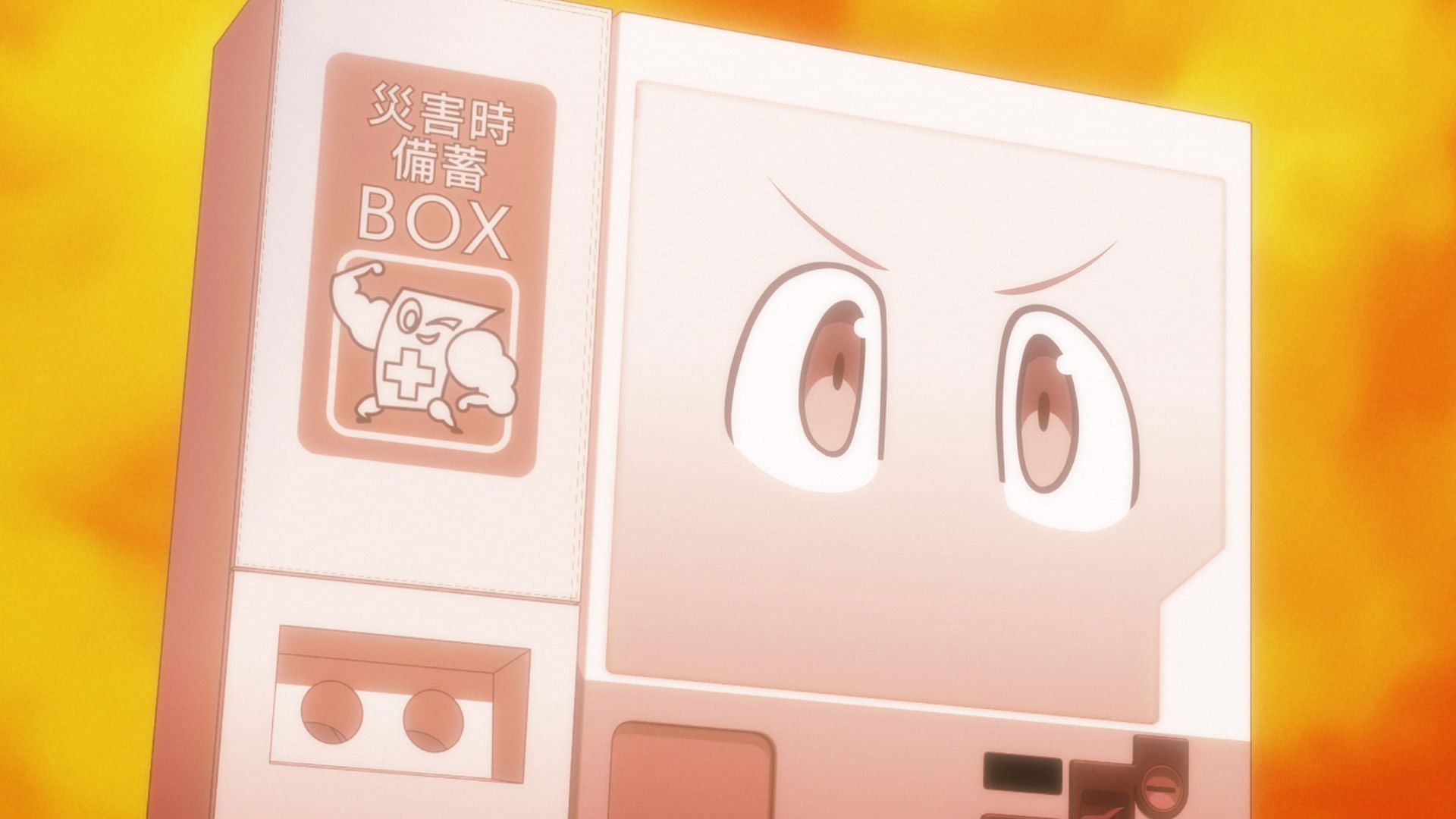 Boxxo as seen in Reborn as a Vending Machine episode 6 preview (Image via Studio Gokumi, AXsiZ)