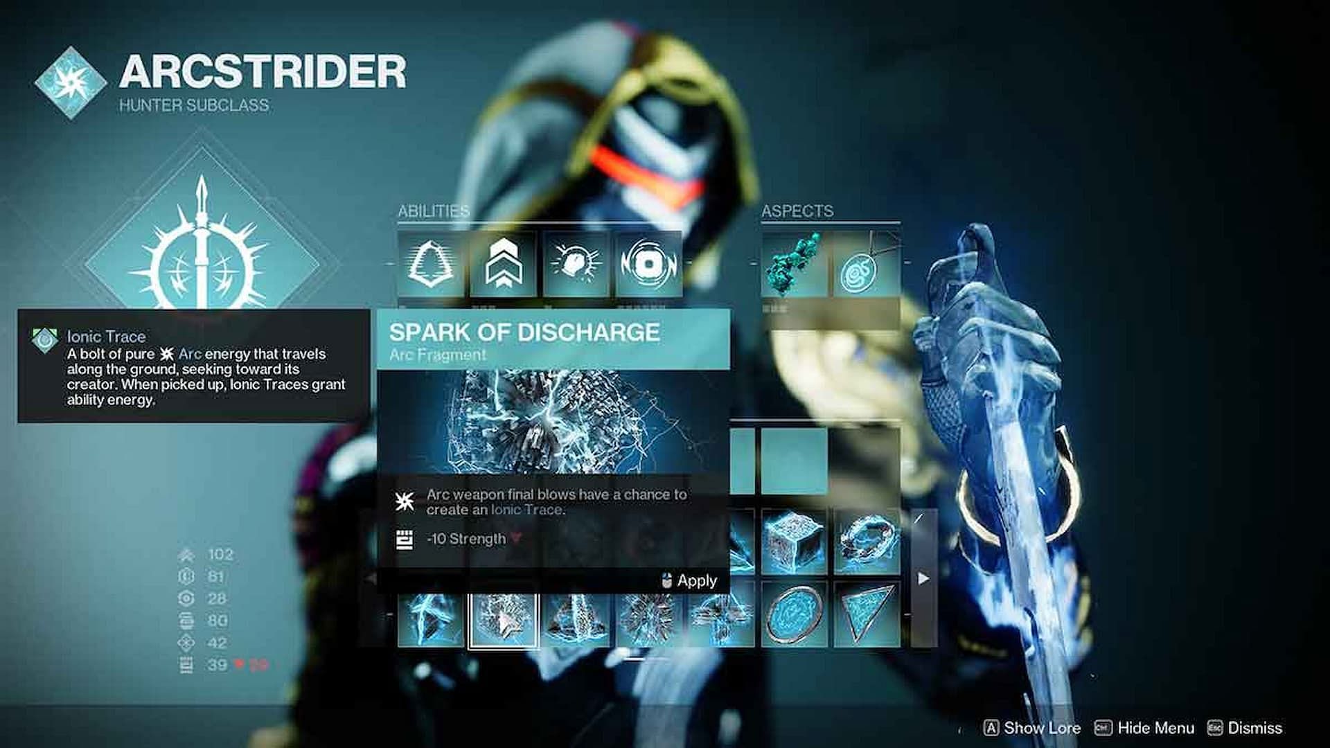 Spark of Discharge is a strong fragment choice for Warlocks (Image via Bungie)