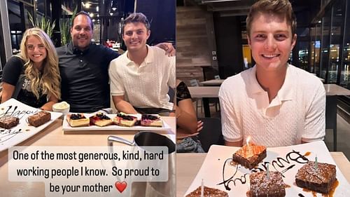 Zach Wilson's Mom, Lisa sent a Birthday message out to her son ahead of start for the New York Jets on Thursday.