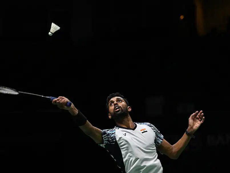 Prannoy and Rajawat in action at the 2023 Australia Open 