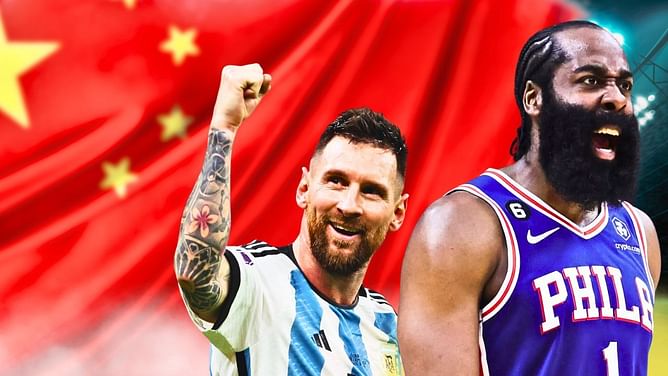 "The answer is China" - Jason McIntyre suggests James Harden to walk Lionel Messi's path after Sixers drama