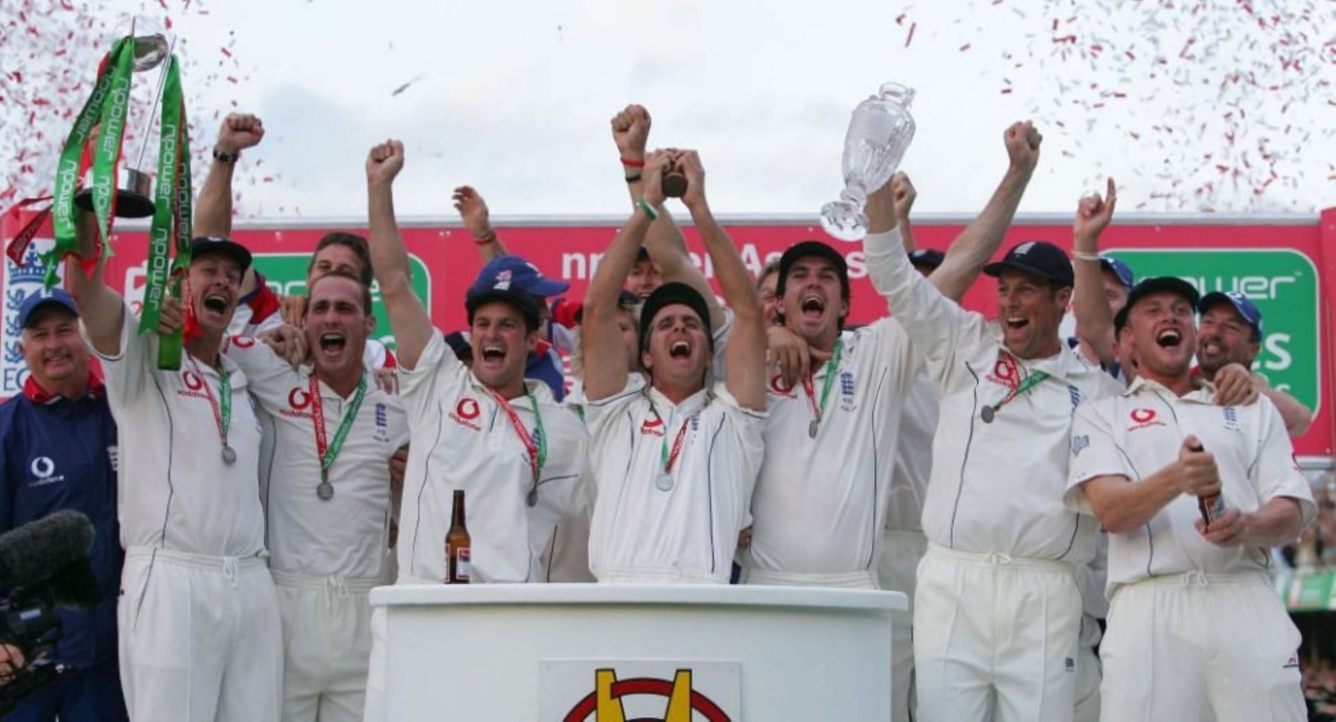 England emerged victorious and regained the Ashes urn in 2005