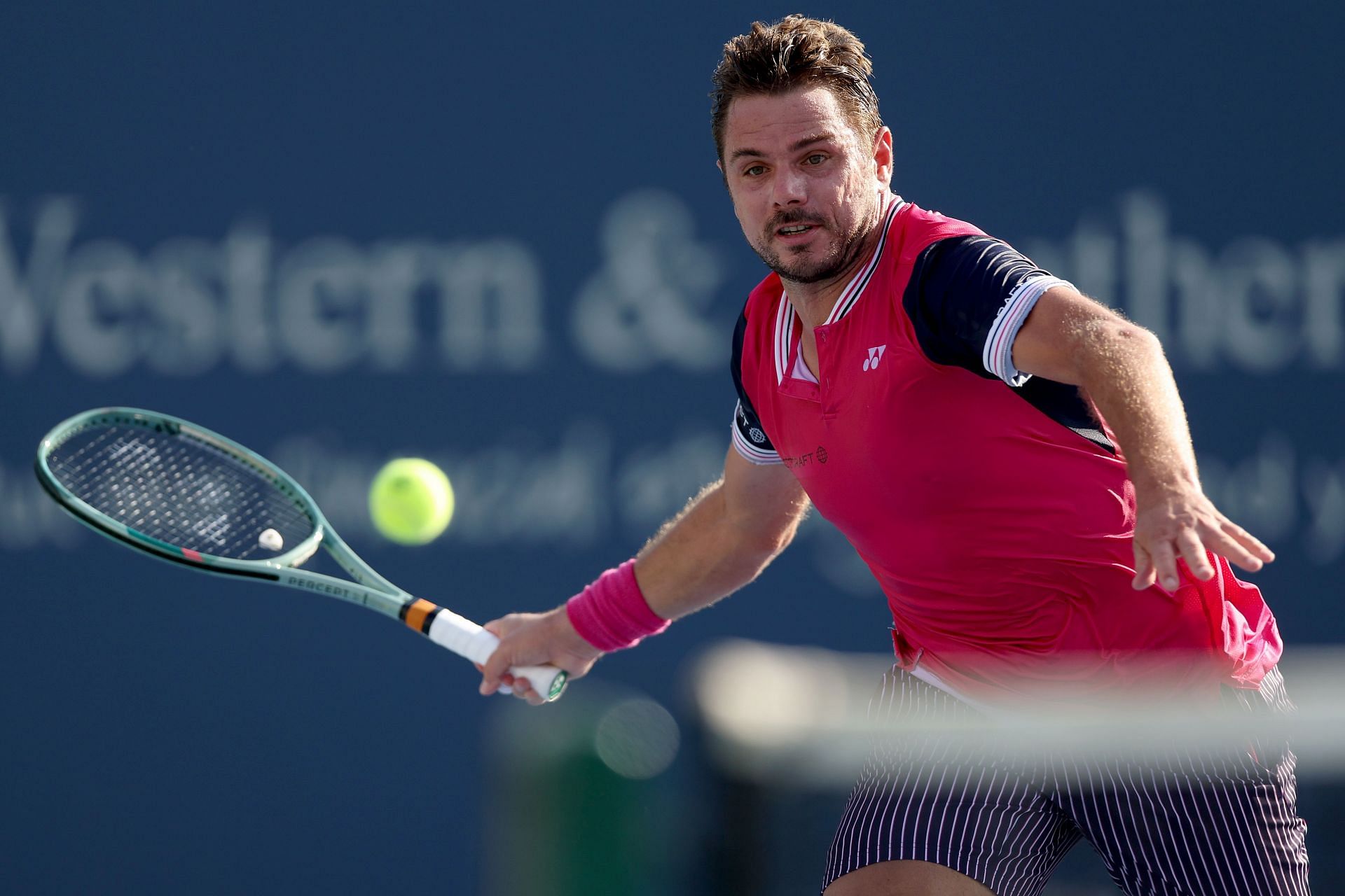 Wawrinka is into the second round.