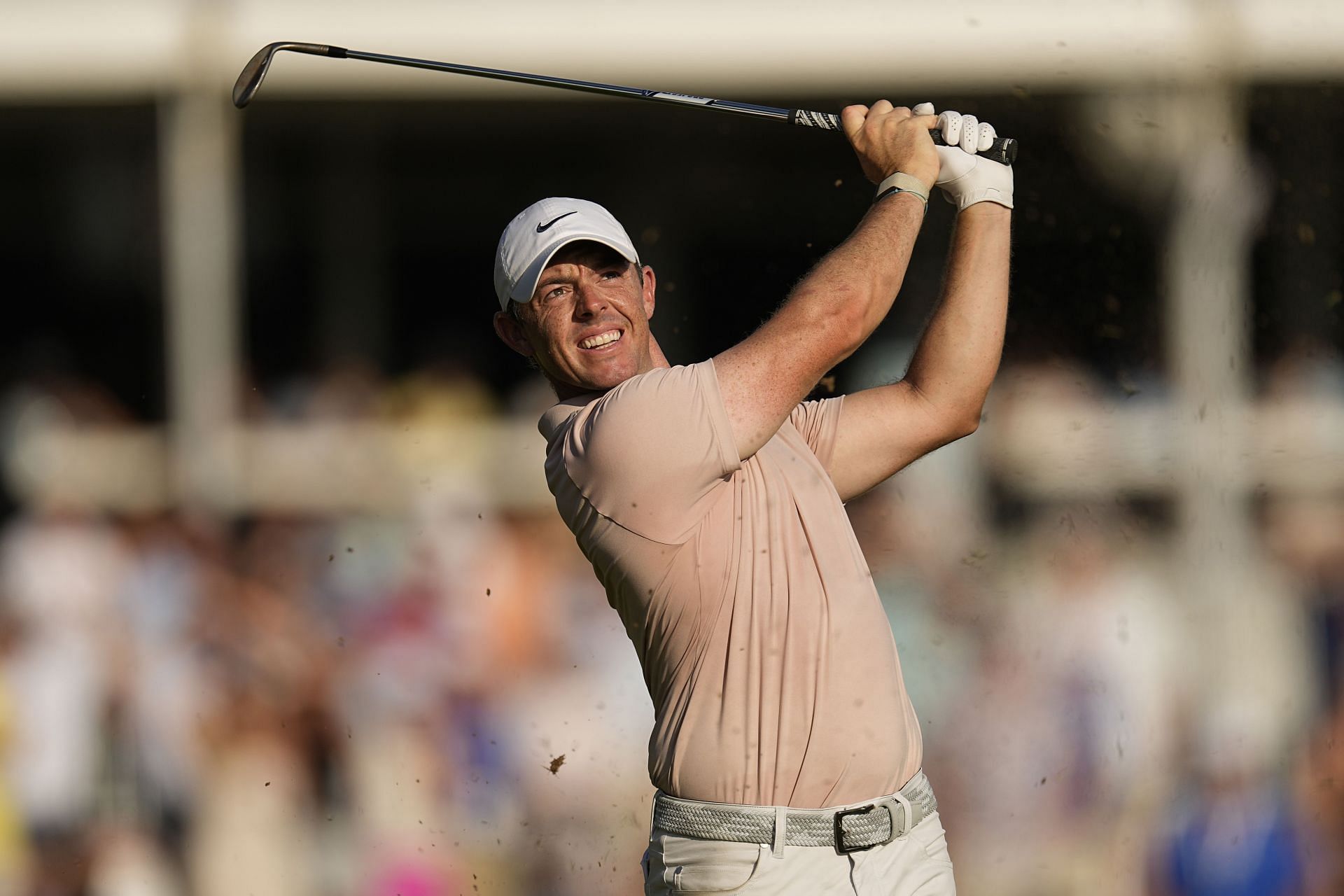 Rory McIlroy at the 2023 FedEx St. Jude Championship (via Getty Images)
