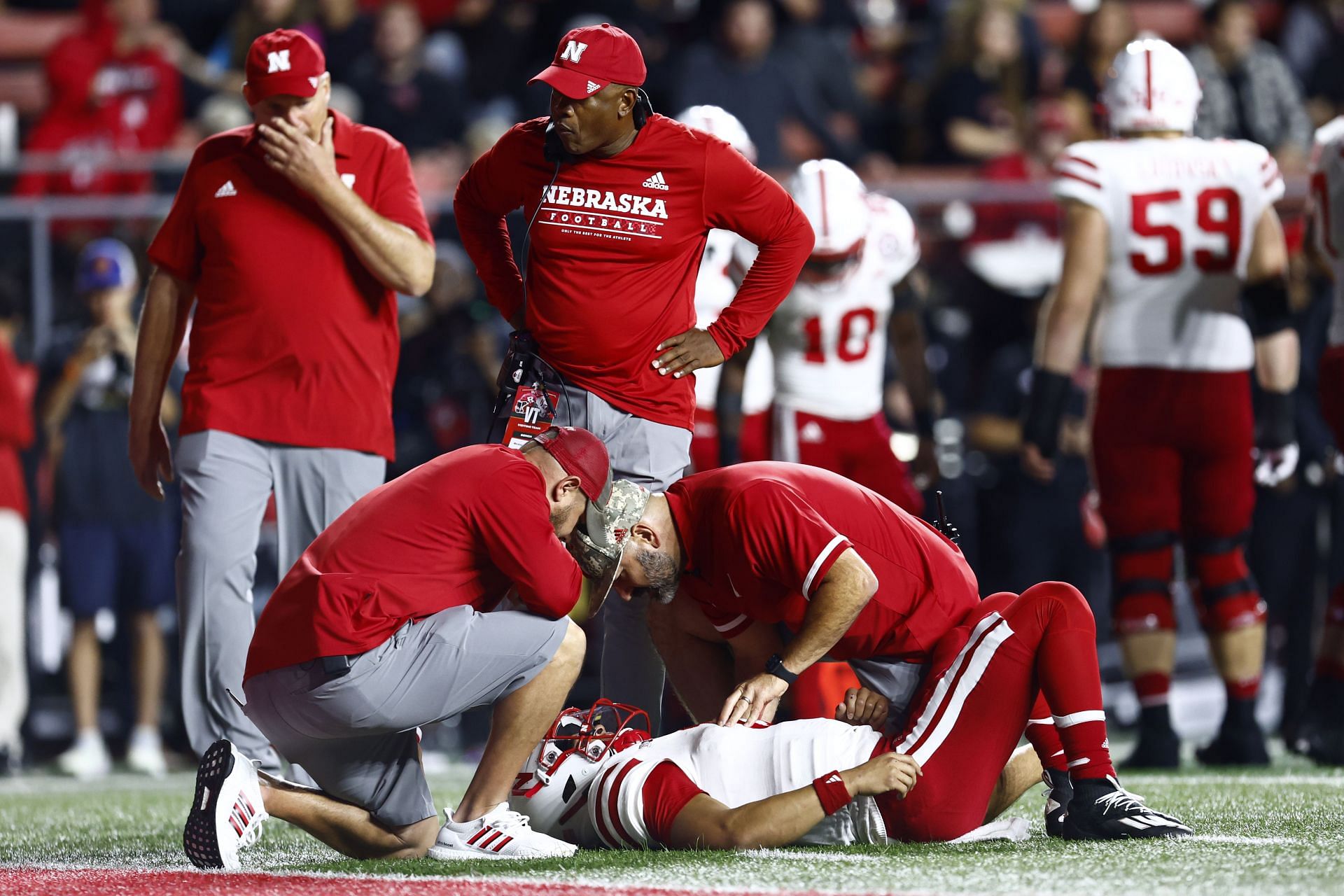 Dad&#039;s Man Cave Podcast. Picture: Nebraska v Rutgers