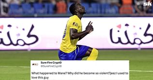 "People said he's nicer than Salah" "Why did he become so violent?" - Fans react as Liverpool legend Sadio Mane is involved in furious altercation