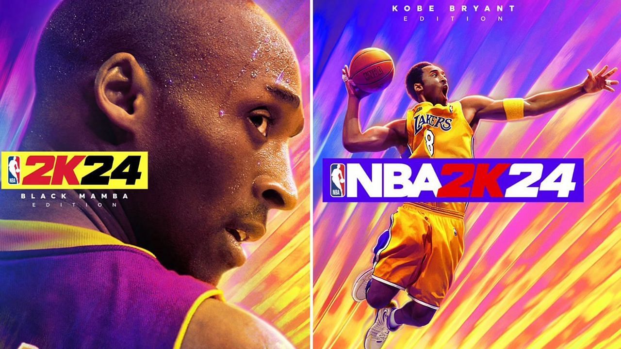 The late Kobe Bryant will be on two covers of NBA 2K24