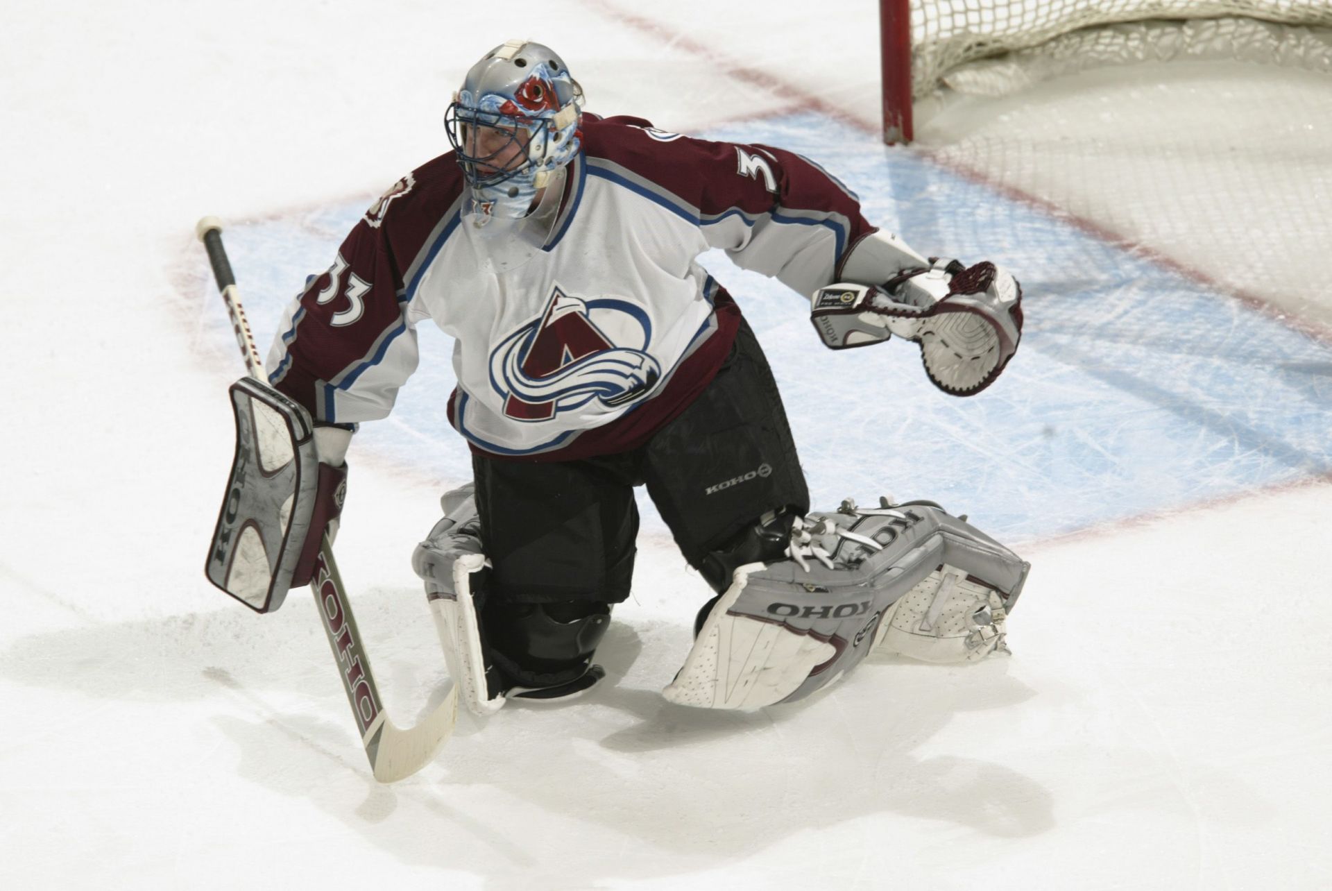 Roy during his stint with the Avs