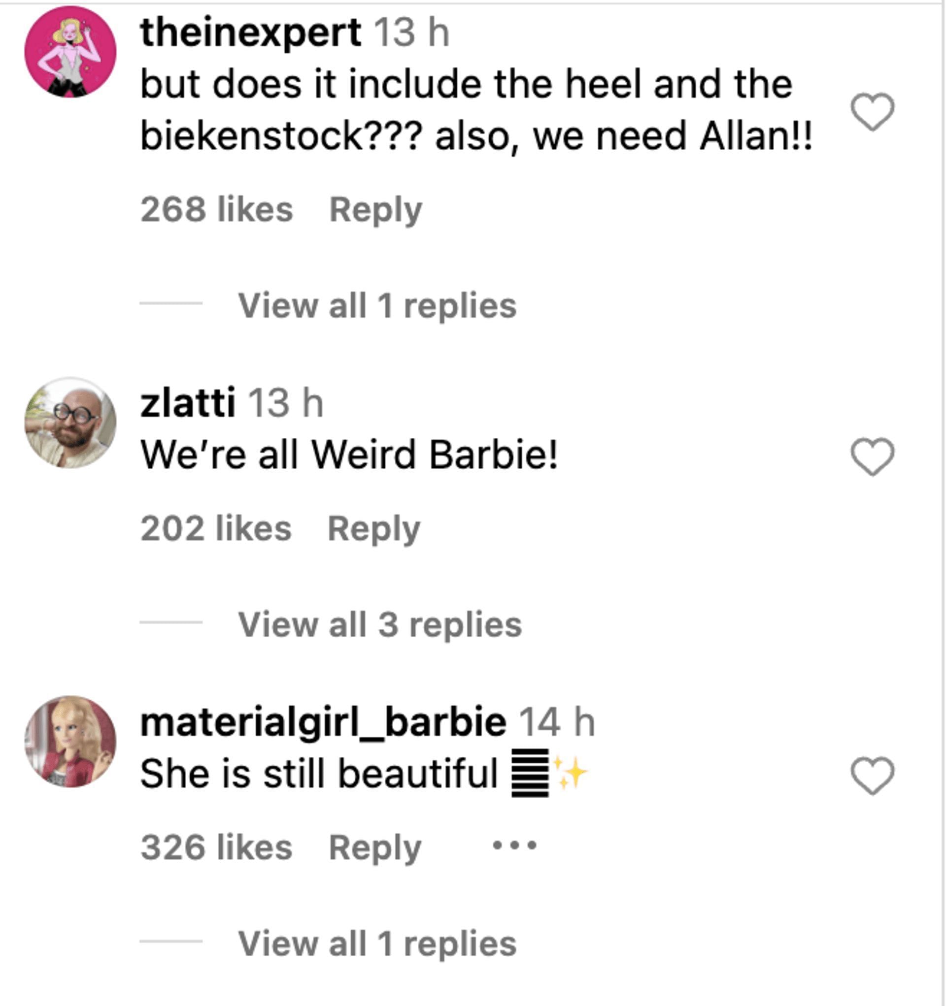 Social media users ecstatic as Mattel share the news of the launch of a new barbie, which has been inspired by Kate McKinnon’s character in the movie. (Image via @Barbie/ Instagram)