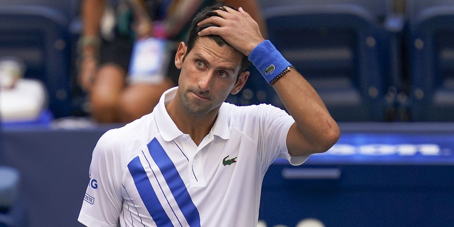 Novak Djokovic gets easily flummoxed by players who hit a flat ball