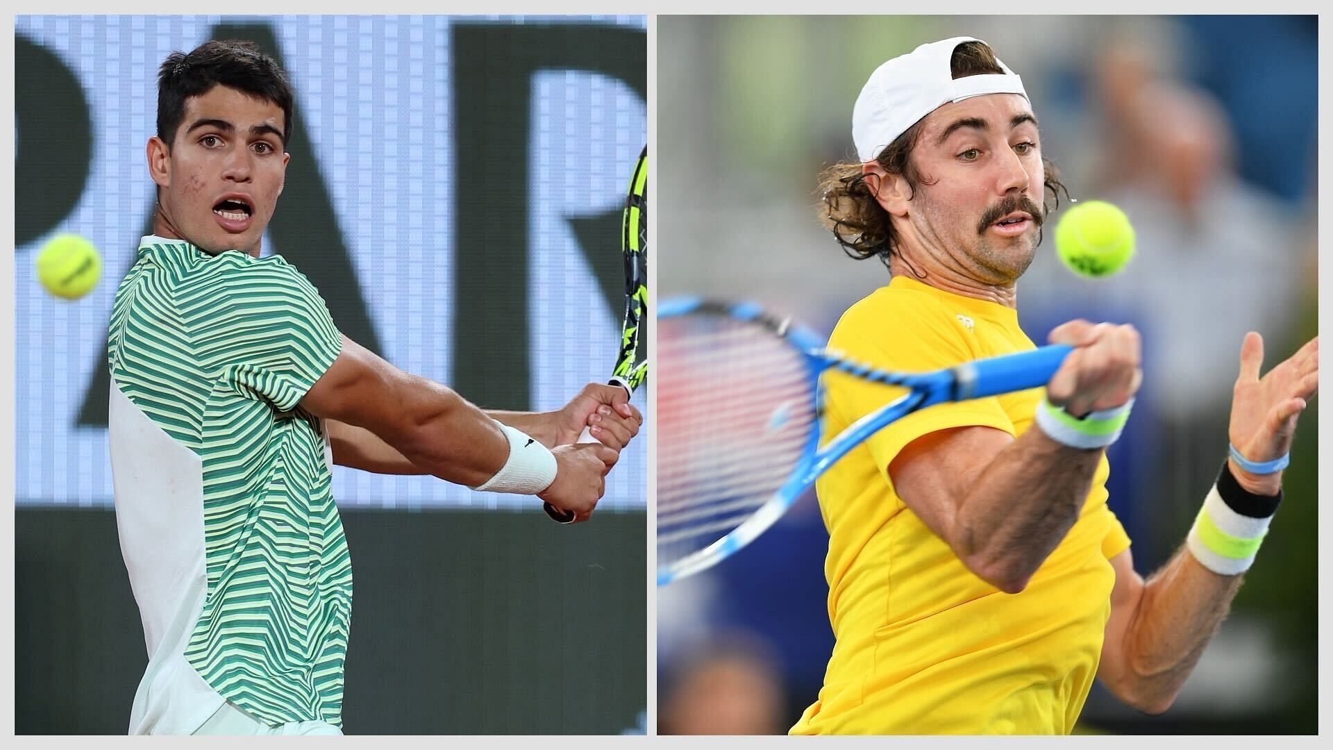 Carlos Alcaraz vs Jordan Thompson is one of the second-round matches at the 2023 Western &amp; Southern Open.