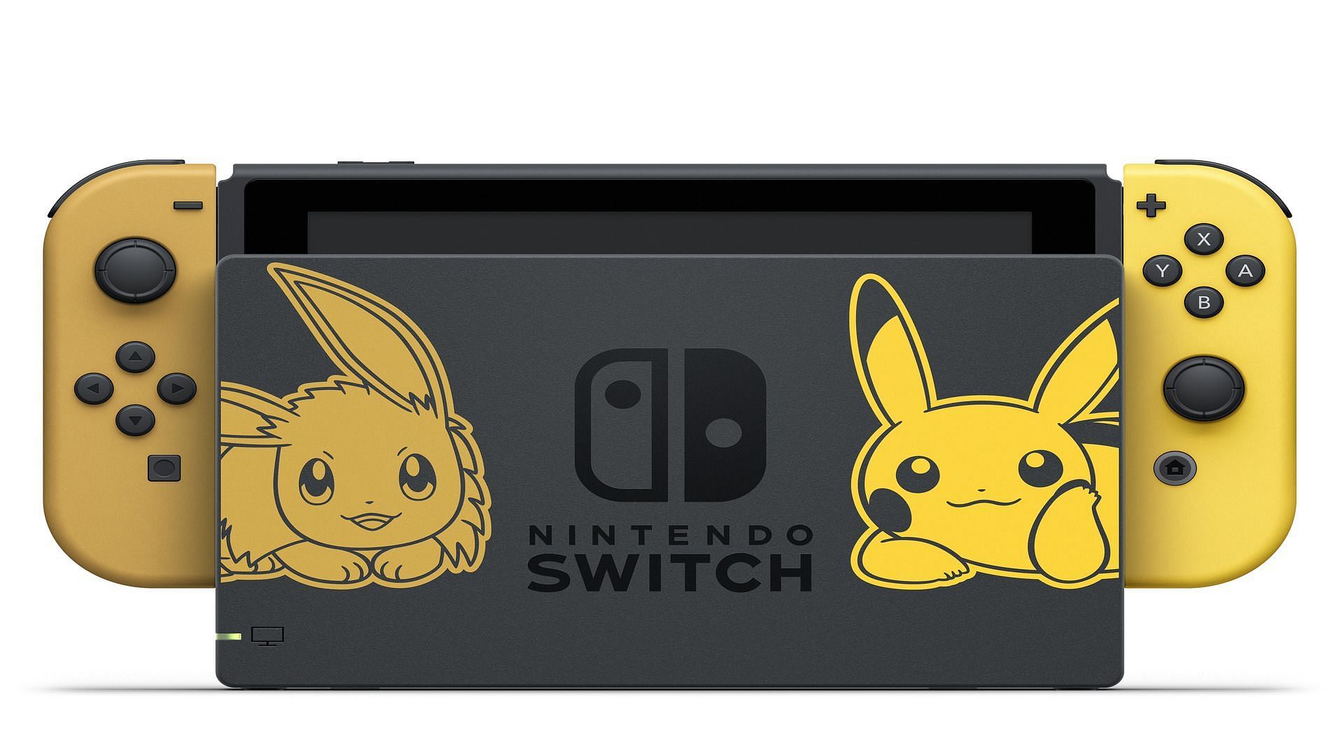 Official artwork showcasing the Pokemon: Let&#039;s GO Nintendo Switch (Image via Nintendo)