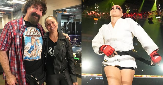 Only one thing is stopping Ronda Rousey from being considered an "all-time great", says Mick Foley