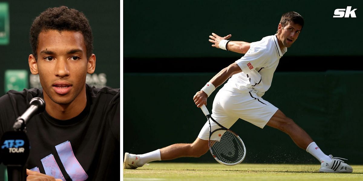 Felix Auger-Aliassime; Novak Djokovic