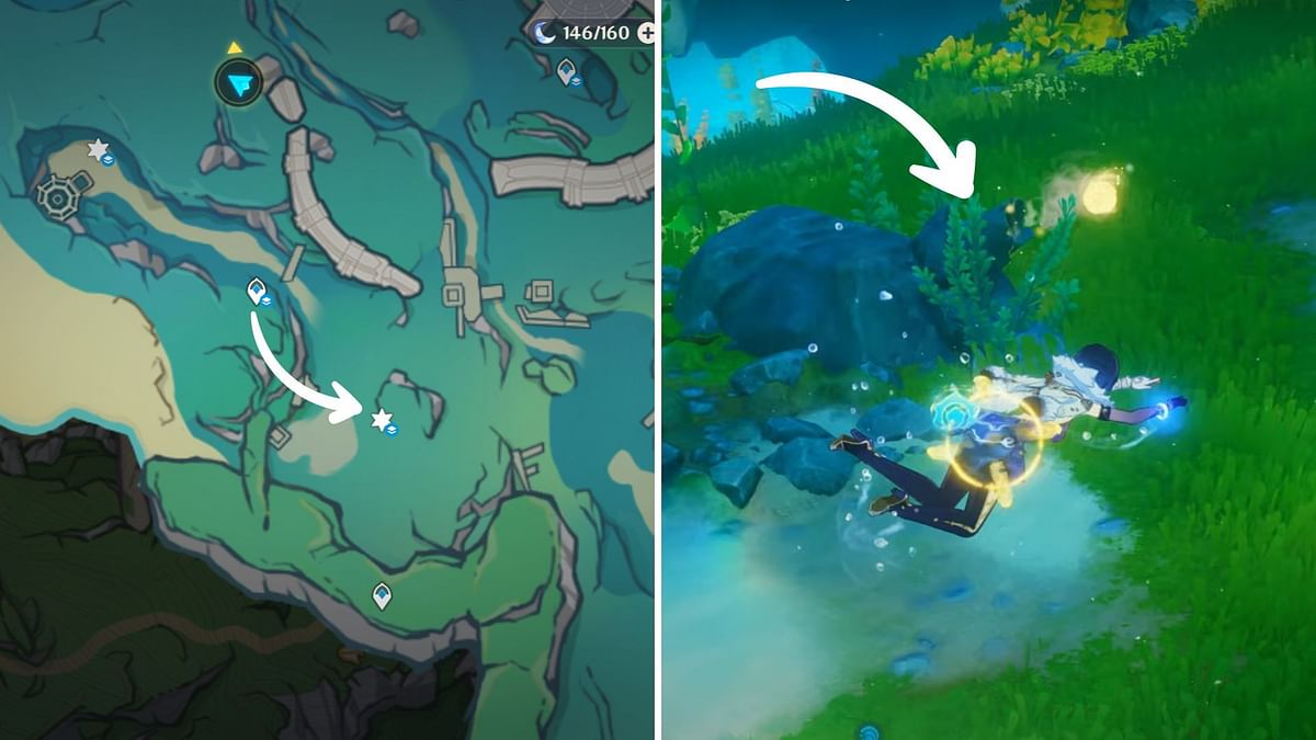 Genshin Impact Fontaine Otter locations for eight hidden chests