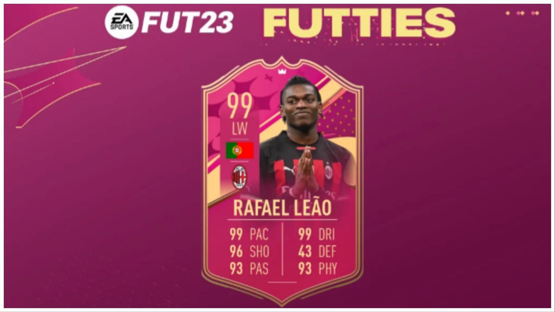 FUTTIES Leao is now available (Image via EA Sports)