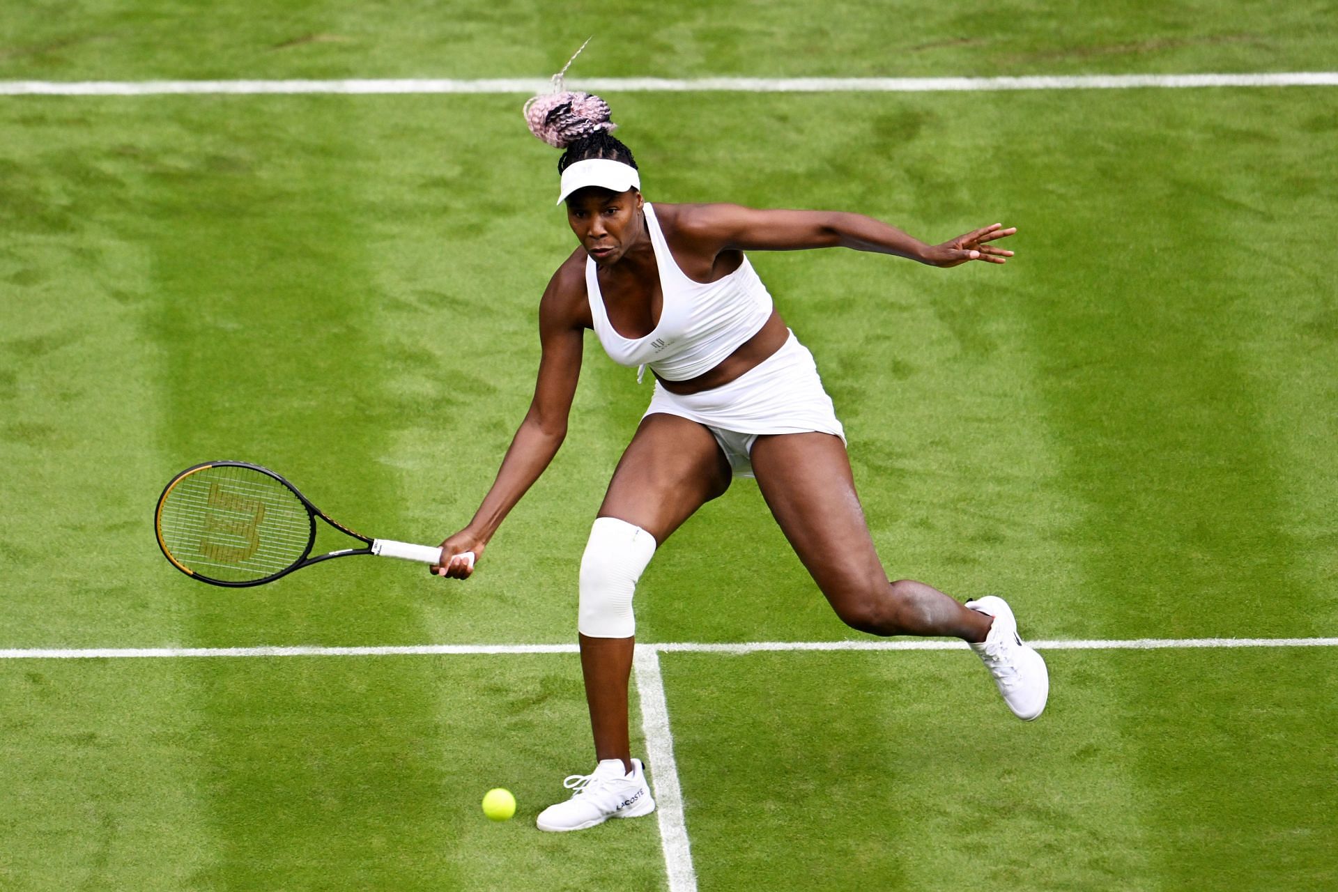 Venus Williams at the 2023 Wimbledon.