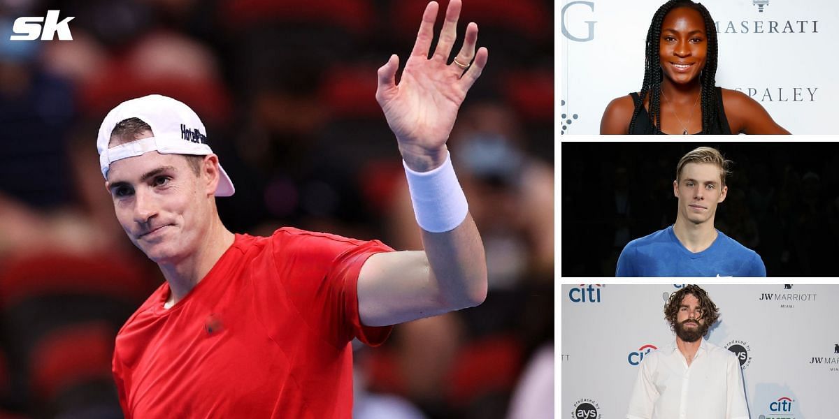 Coco Gauff, Denis Shapovalov, Reilly Opelka &amp; others react to John Isner