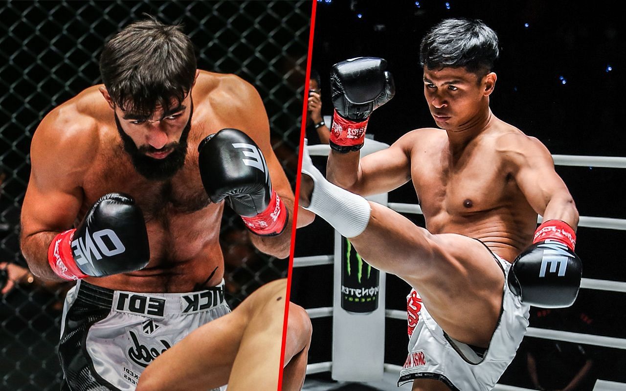 Marat Grigorian (L) / Superbon Singha Mawynn (R) -- Photo by ONE Championship